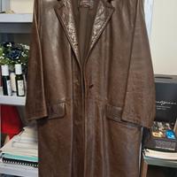 Giacca in pelle trequarti donna