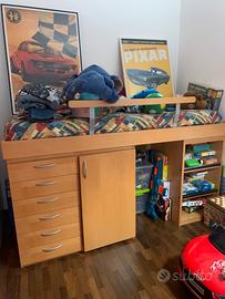 2 leti componibili salva spazio