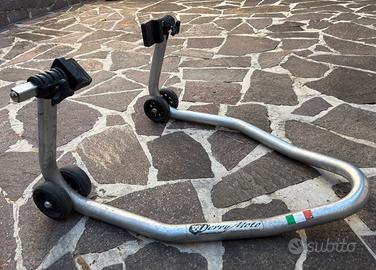 Cavalletto alzamoto posteriore in alluminio
