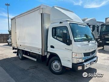 Mitsubishi Canter 75 Hybrid Centina e sponda 2016