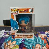 Funko pop dragon ball Z SSGSS goku 121 original 