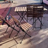 Tavoli e sedie da esterno o giardino