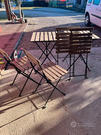 Tavoli e sedie da esterno o giardino