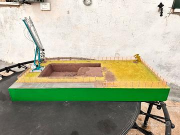 Diorama cantiere modellismo 1:50 - 1:43