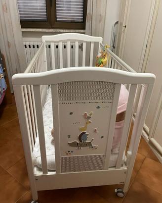 Lettino Picci “Riccetto” con ruote