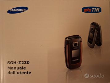 Samsung SGH-Z230 - Manuale in lingua italiana