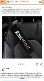 Copri cintura  in stoffa per auto 2 pezzi ,info 🔽