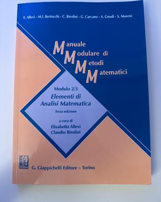 Elementi di analisi matematica