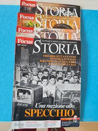 4 FOCUS STORIA num.147-148-209-210(leggi titoli)