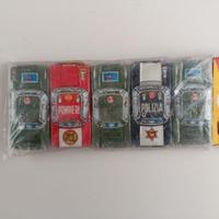 Set 5 Auto Latta Vintage MADE IN JAPAN Anni 60 Pol