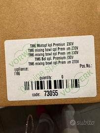 Bimby Tm6 completo accessori e 2^ boccale