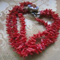Bracciale Corallo a 3 Fili del'900