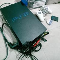 Playstation 2 Console + 8 Giochi