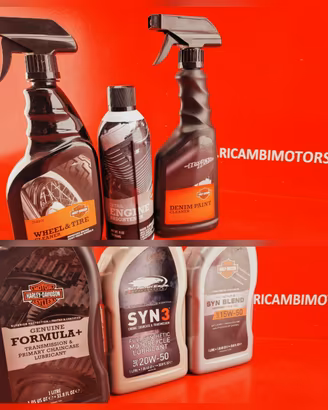 OLIO E DETERGENTE HARLEY DAVIDSON