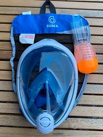 Maschera facciale per snorkeling