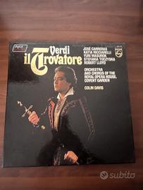 Cofanetto vinili opera lirica IL TROVATORE  Verdi