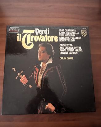 Cofanetto vinili opera lirica IL TROVATORE  Verdi