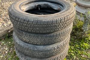 Kit cerchi + gomme Mehari e Citroen 2CV