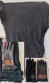 Scialle e guanti