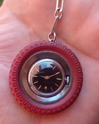 Orologio portachiavi ruotino