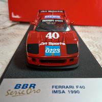 modellino ferrari f40 bbr