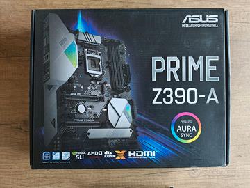 Motherboard ASUS Prime Z390 + CPU + 16GB RAM RGB