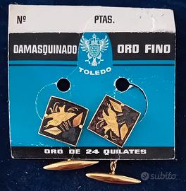 Gemelli da polso vintage Toledo