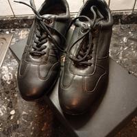 scarpe vera pelle nere uomo  Pazolini 
