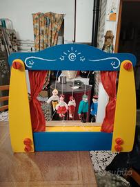 teatrino in legno 