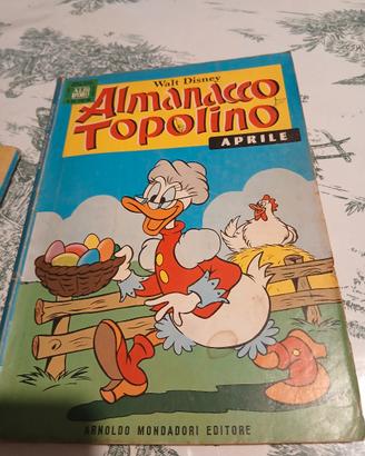 almanacco di Topolino anni 71/72/73/76