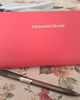 Portafoglio donna Trussardi Jeans nuovo 