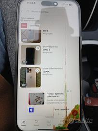 IPhone 16 pro max 256 gb  NUOVO
