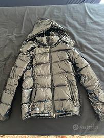Piumino Moncler Maya Nero Lucido Taglia S