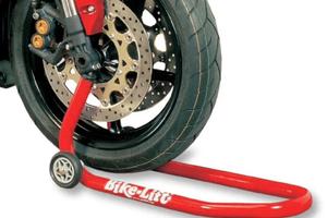 Cavalletto anteriore universale per moto