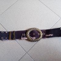 Cintura Guru con fibbia in metallo