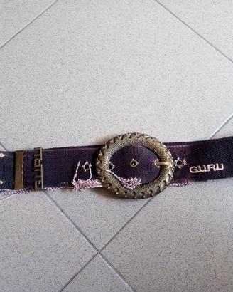 Cintura Guru con fibbia in metallo