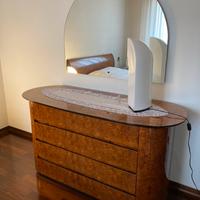 Como’ in radica completo di specchiera