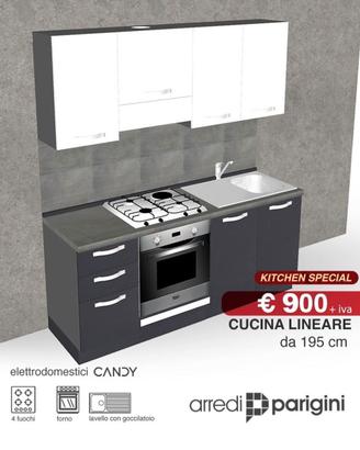 -Cucine - Lineari - Colori a scelta + Elettro