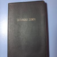 Settimana Santa librettino vintage 1867