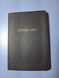 Settimana Santa librettino vintage 1867