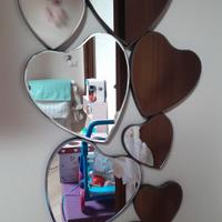 SPECCHIO FORMA CUORE 