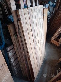 assette listelli legno 