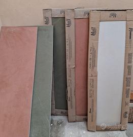 piastrelle 30 x 90 in tre colori