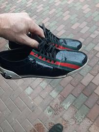 2 paia di scarpe gucci originali TG 44