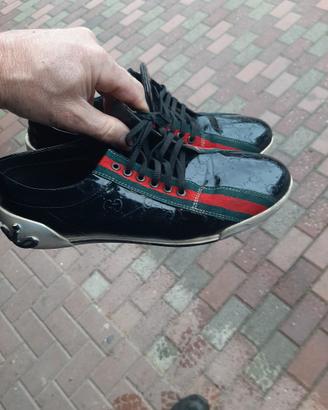 2 paia di scarpe gucci originali TG 44