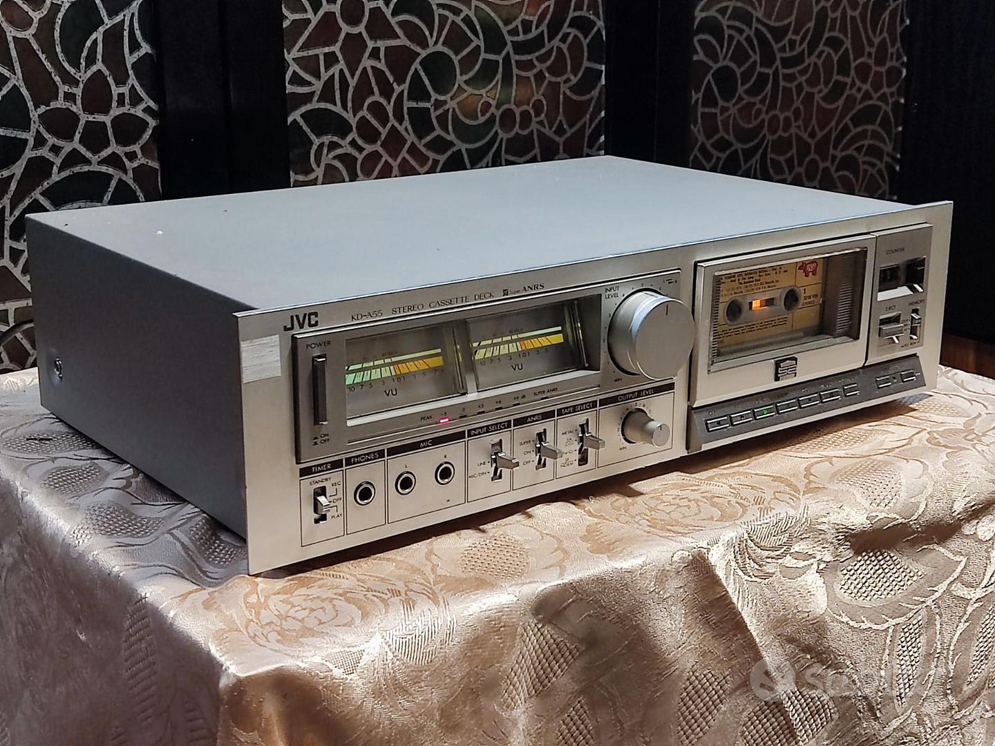 Platine Cassette JVC KD-35 Vintage - Pour Réparation / Pièces Détachées