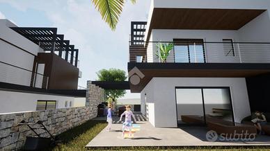 VILLA A SCHIERA D'ANGOLO A BARONISSI