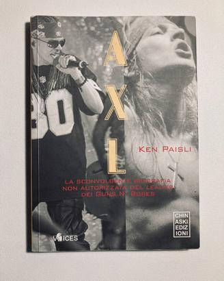Libro biografico AXL (Guns N Roses)