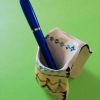 Bisaccia sarda in ceramica