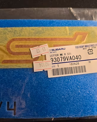 Logo badge Impreza Wrx STI 